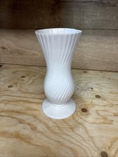 Vintage White Ceramic Vase By