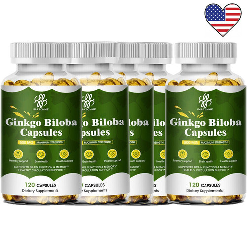 5xorganic ginkgo biloba - ginkgo,