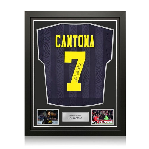 Eric cantona signed original - cantona,