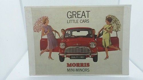 Vintage postcard morris minor - morris,