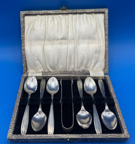 Teaspoons set silver service - silver,