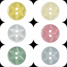 Round Baby Star Buttons For Cardigans  11mm 14mm 16mm+ Wholesale Option  