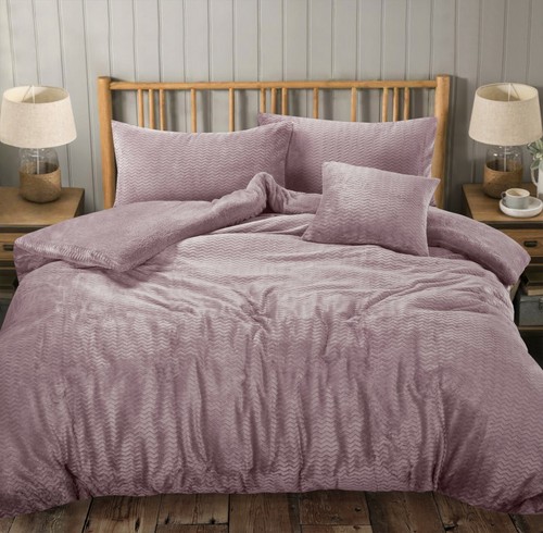 Teddy bear fleece duvet - fleece,