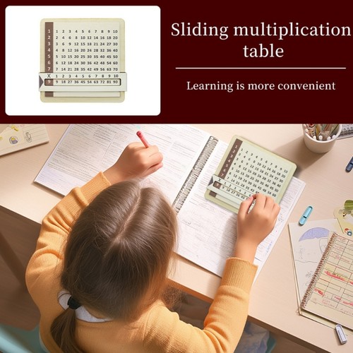 Wooden multiplication slider - wooden,