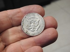 U.S.A Half Dollar "Kennedy" Coin - 90% Silver 1964 (Used)