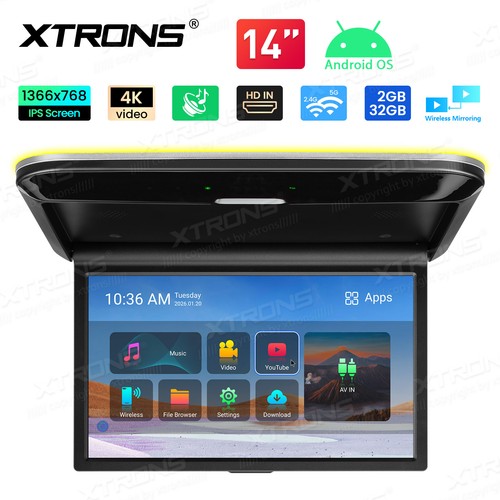 Android car roof monitor - 14",
