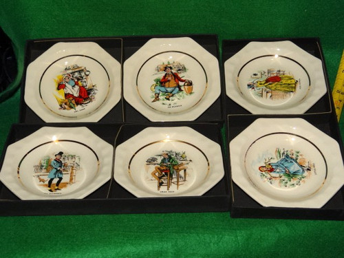 Set six vintage - set,