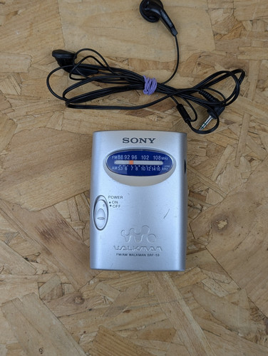 Sony walkman srf fm - sony, srf-59