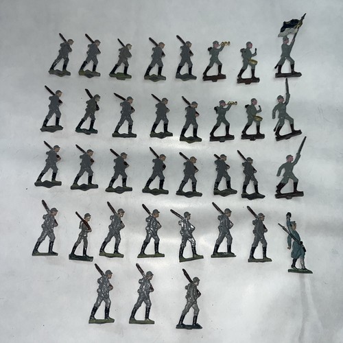 Zinnfiguren tin flat soldiers - zinnfiguren,