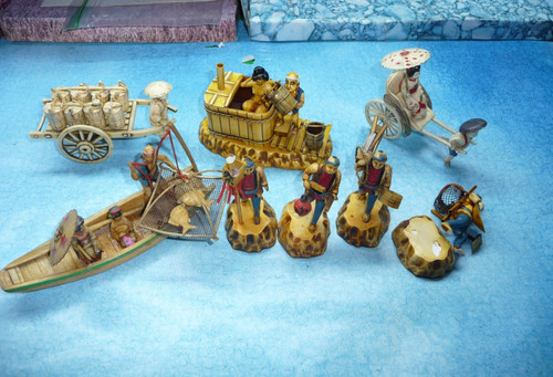 Okimono japanese miniature - okimono,