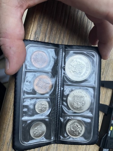 Coins rhodesia set 7 - set, of
