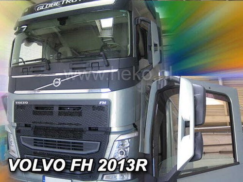 Wind deflectors fits - deflectors, volvo