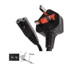 Mains AC Power Cable Lead 2m