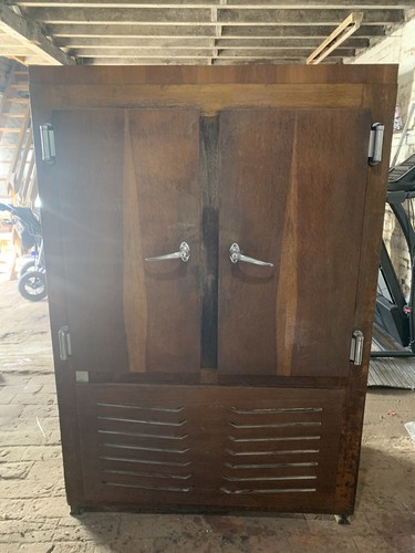 Vintage fridge made - fridge,