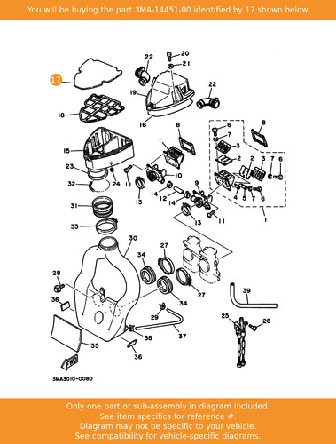 Yamaha element air cleaner - element,,