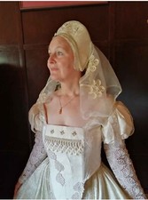 Stunning Tudor Queen inc Headdress , Bespoke Commission