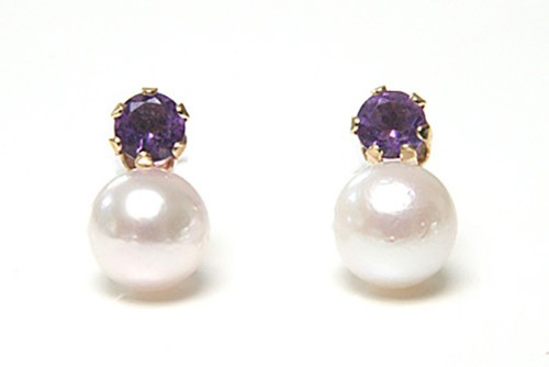 9ct gold cultured pearl - 9ct, and