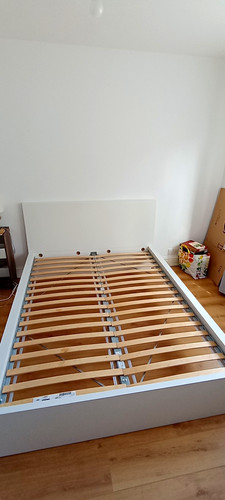 Ikea malm king bed - ikea, white