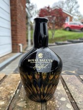 Chivas Regal  Royal Salute  Flagon Bottle - Empty whisky Harris Reed 