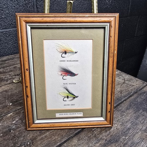 Vintage framed hair wing - hair,