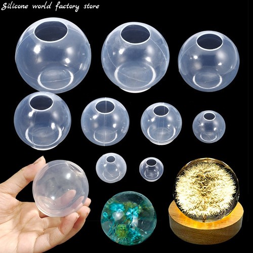 Silicone sphere resin mould - silicone,