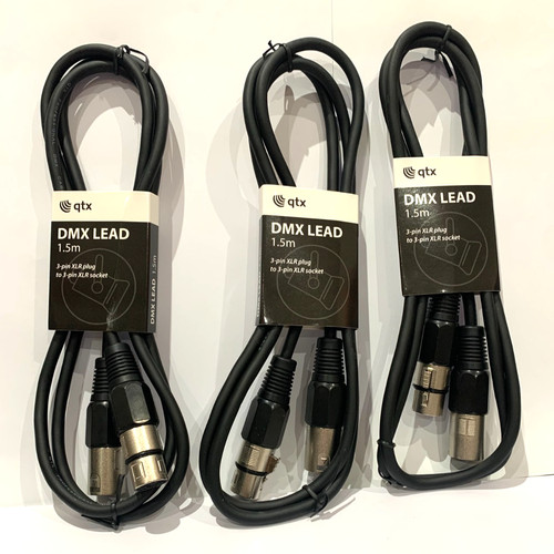 Dmx lighting xlr - 1.5m,