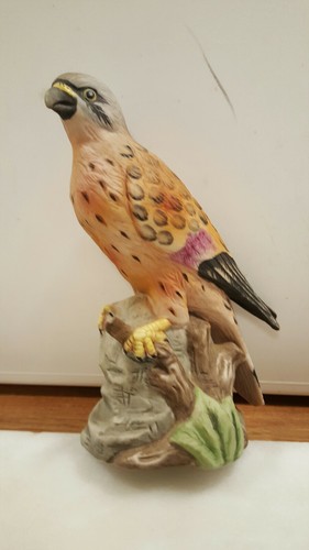 Ceramic sparrow hawk - ceramic,