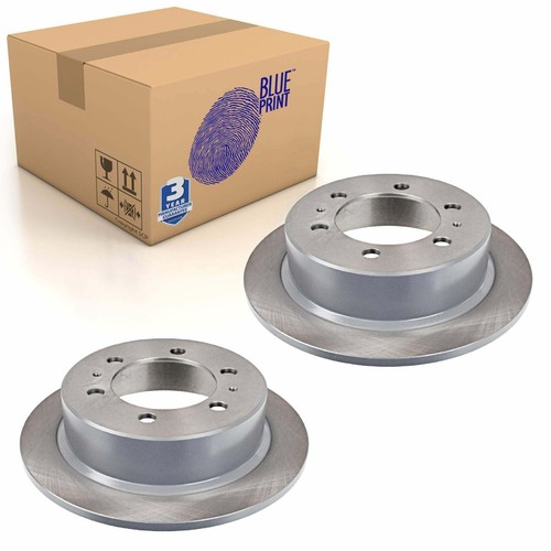Pair rear brake disc fits - brake,
