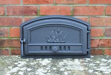47.5 cm x 29.5 cm cast iron fire door clay/bread oven door/pizza smoke house