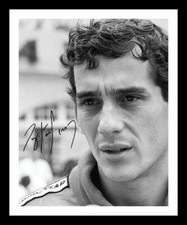 Ayrton Senna Autograph Signed