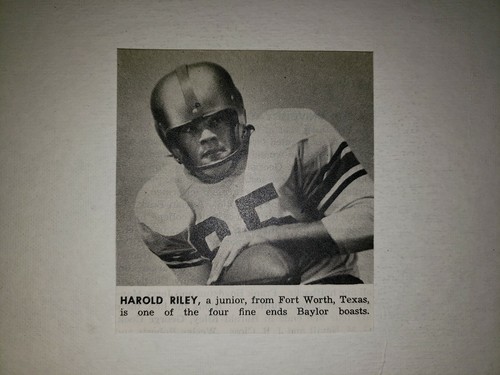 Harold riley baylor university - harold,