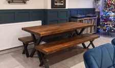 Solid Wood Chunky Rustic