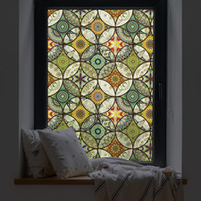 Non-Adhesive Privacy Stained