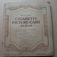 Vintage Cigarette cards Album