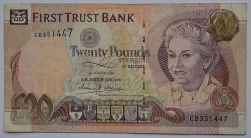 First trust bank belfast - first, £20
