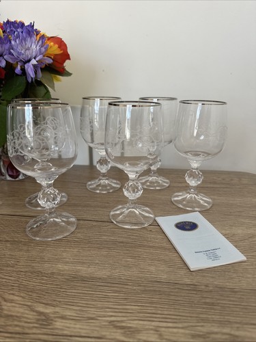 Bohemia claudia goblets - bohemia, x