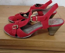 FootGlove M&S Sandals Red