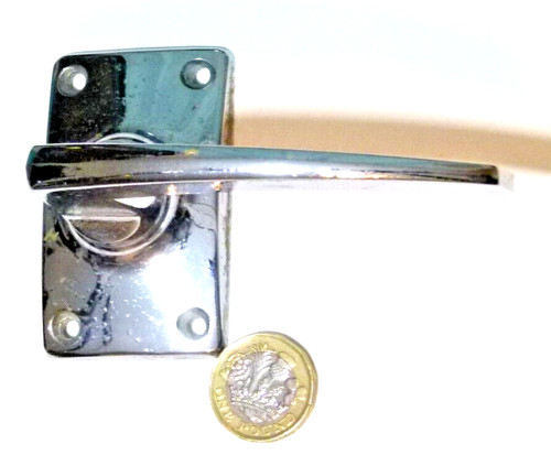 Single art deco lever - art,