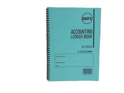 Accounting ledger book - accounting, 4