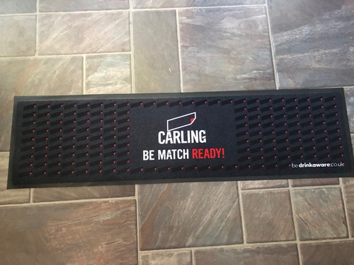 Carling long rubber back bar - long,