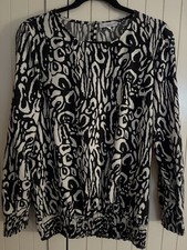 Vanessa Zani Print Top Size L