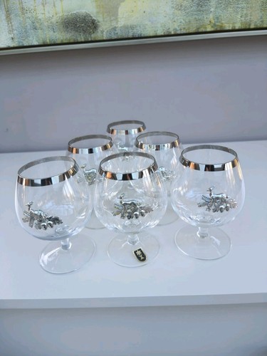 Cognac brandy crystal glasses - brandy,