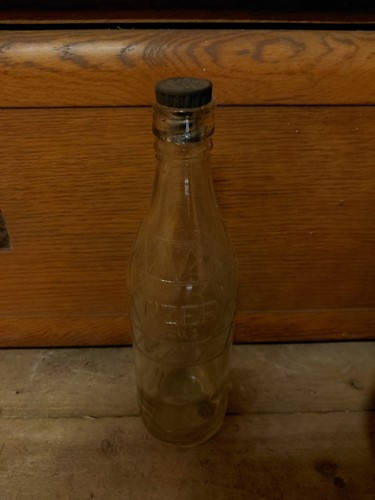 Vintage tizer bottle - tizer,