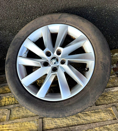 Genuine skoda superb r17 alloy - skoda,