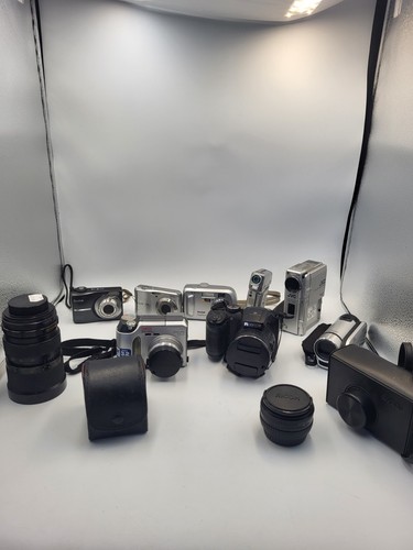 Joblot camera spares and - 9x,