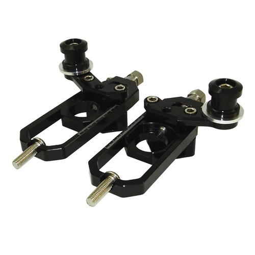 Black rear axle chain adjuster - chain,