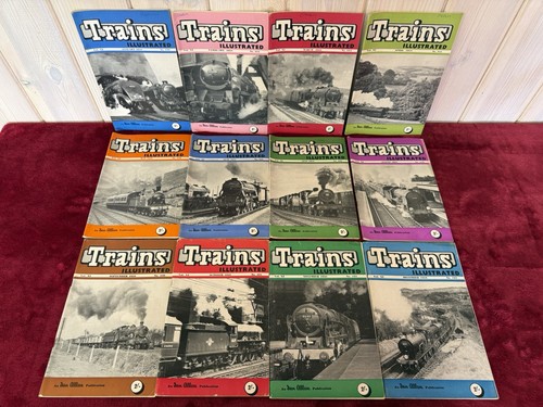 Trains illustrated magazine - trains,