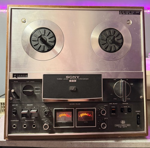 Sony 377 three head stereo - tc-377,