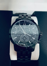 TISSOT T-SPORT PR200 PVD BLACK SWISS CHRONOGRAPH WATCH T1144173305700 43 MM NEW