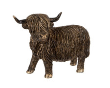 Highland Cow Resin Statue |